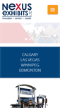 Mobile Screenshot of nexusexhibits.com